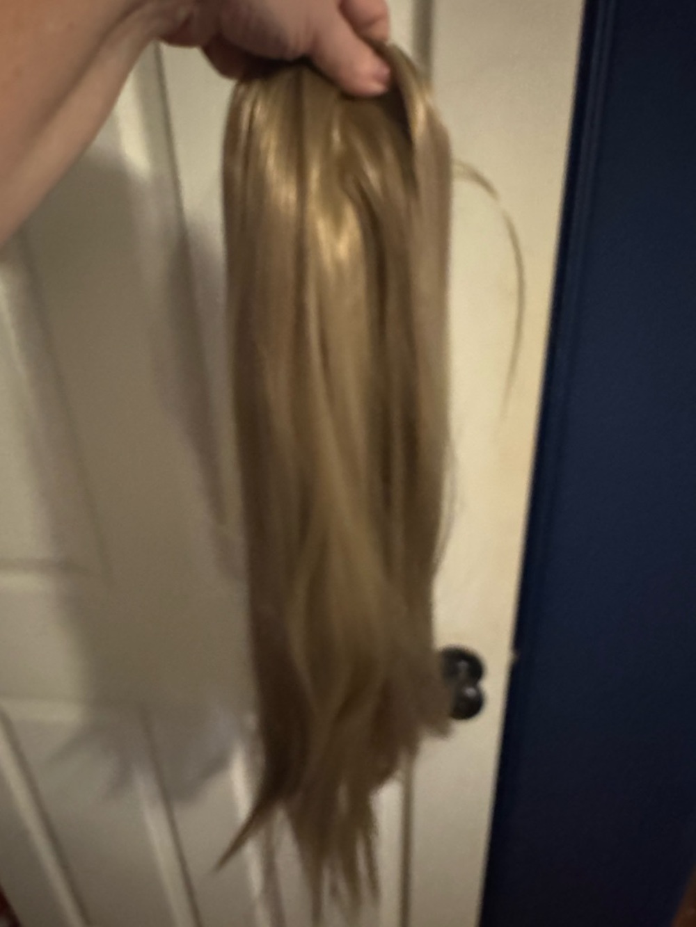 Wheat Blonde Clip-in Hair Topper